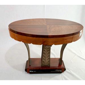 Art Deco Coffee Table, Belgium Circa 1920, Unique Piece 